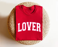 Lover Valentines Short Sleeve T-Shirt, Teacher Valentines Shirt