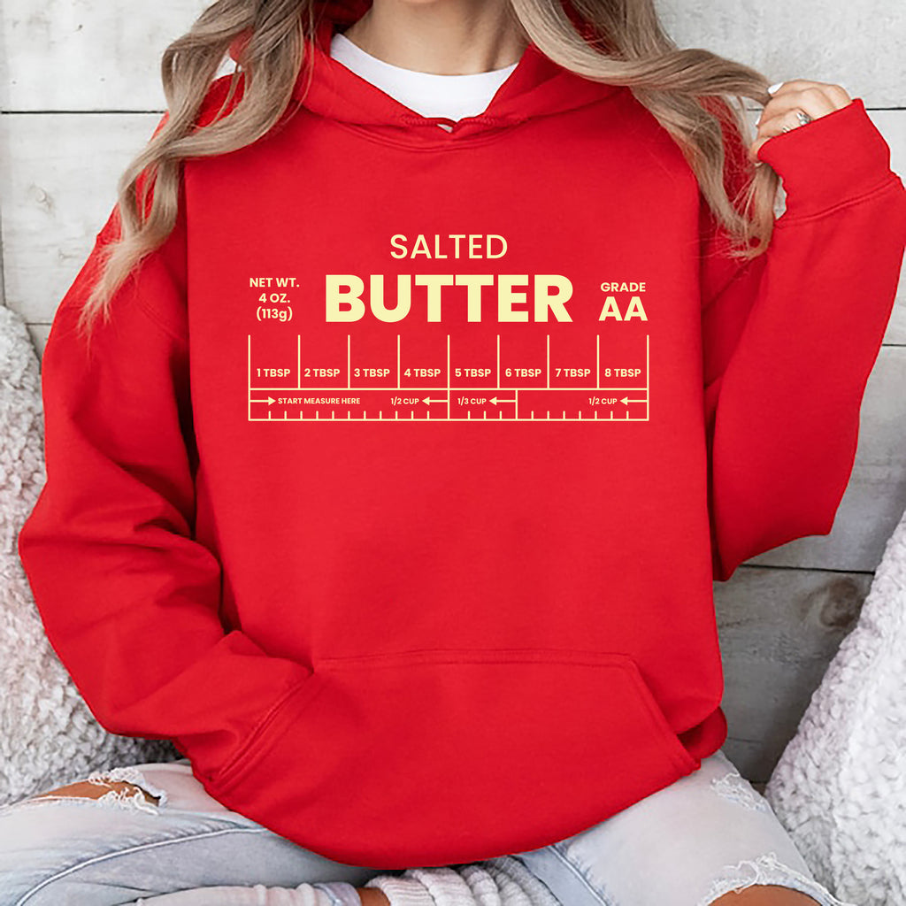 Salted Butter Hoodie, Butter Lover Hoodie