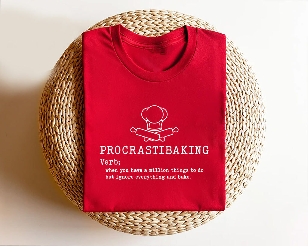 Procrastibaking Sweatshirt, Funny Baking Sweatshirt