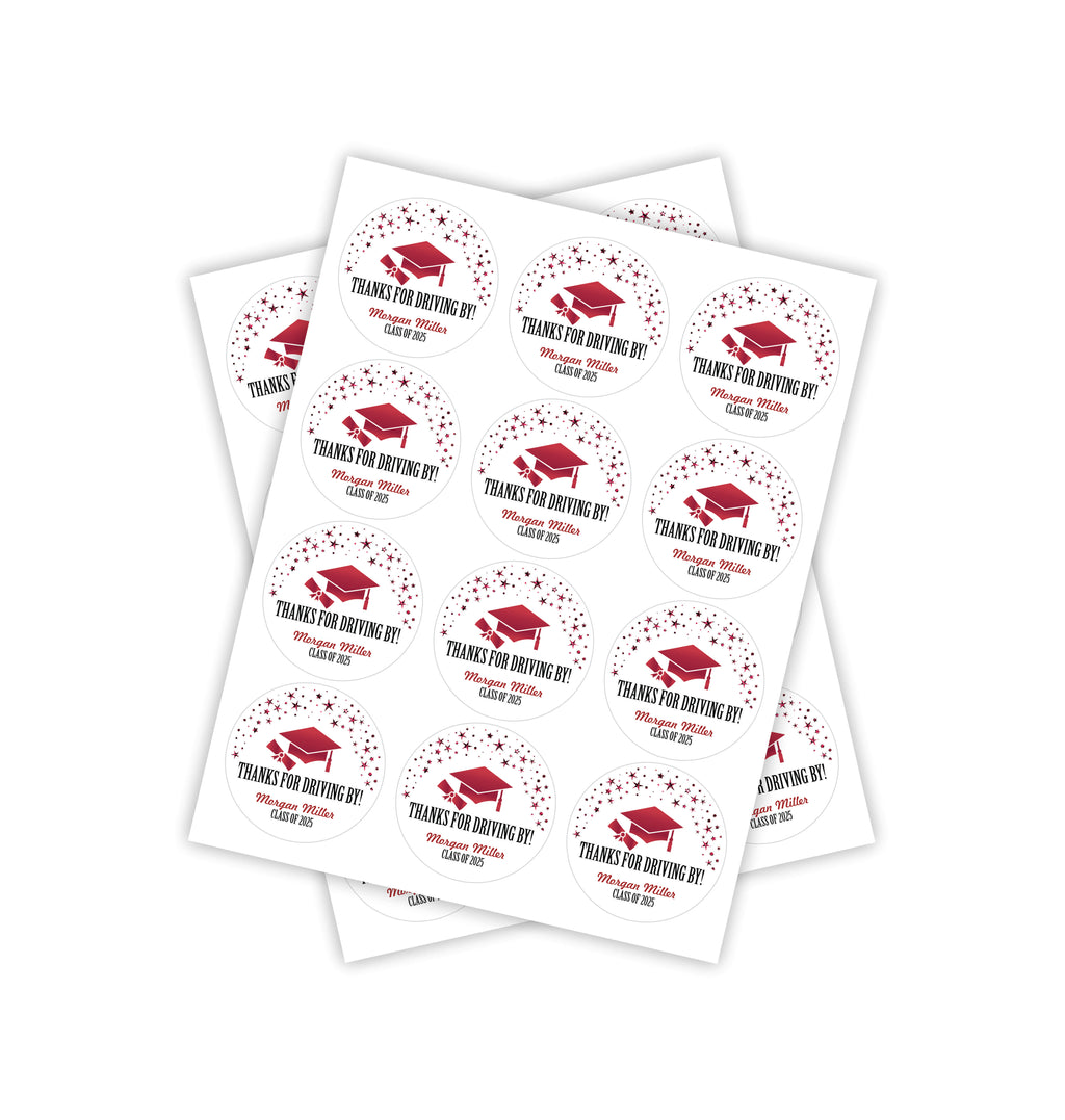 Personalized Graduation 2025 Stickers