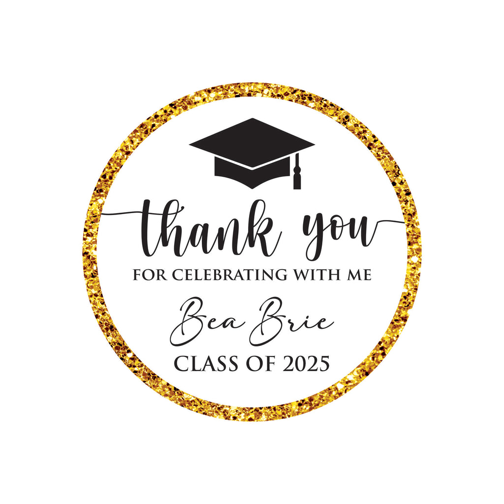 Personalized Photo Graduation 2025 Stickers