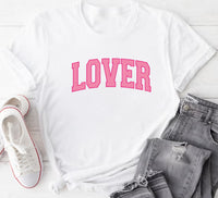 Lover Valentines Short Sleeve T-Shirt, Teacher Valentines Shirt