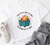 This Little Light of Mine I'm Gonna Let It Shine Short Sleeve T-Shirt