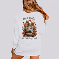 Read Books Be Kind Stay Weird Long Sleeve Shirt, Librarian Gifts Shirt