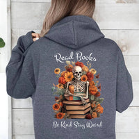 Read Books Be Kind Stay Weird Hoodie, Librarian Gifts Hoodie