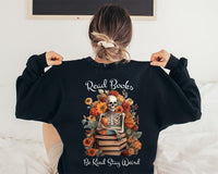 Read Books Be Kind Stay Weird Sweatshirt, Librarian Gifts Pullover