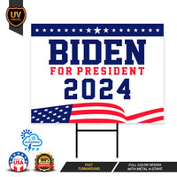 Biden 2024 Yard Sign