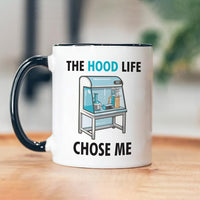 Unique Hood Life Science Mug: Perfect for Chemistry, Biology, Biochemistry Enthusiasts