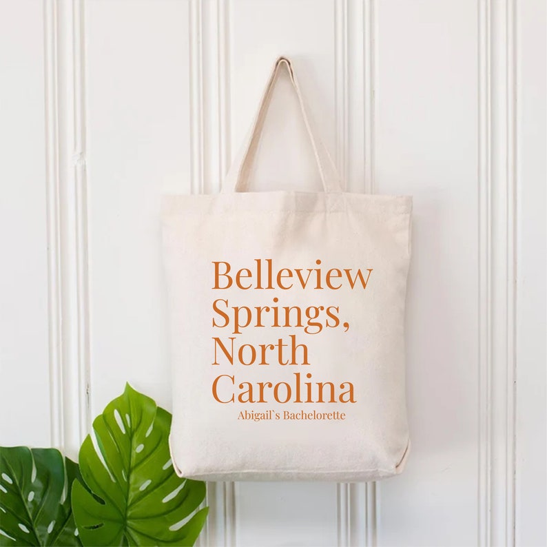 Custom Destination Wedding Welcome Tote Bag, Personalized Destination Wedding Tote Bag