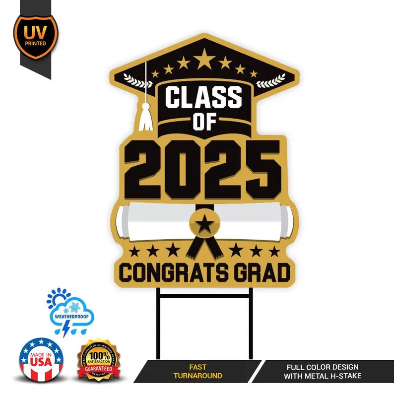 Personalized Graduation Yard Sign 2025