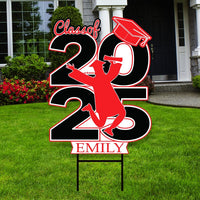 Personalized Graduation 2025 Yard Sign