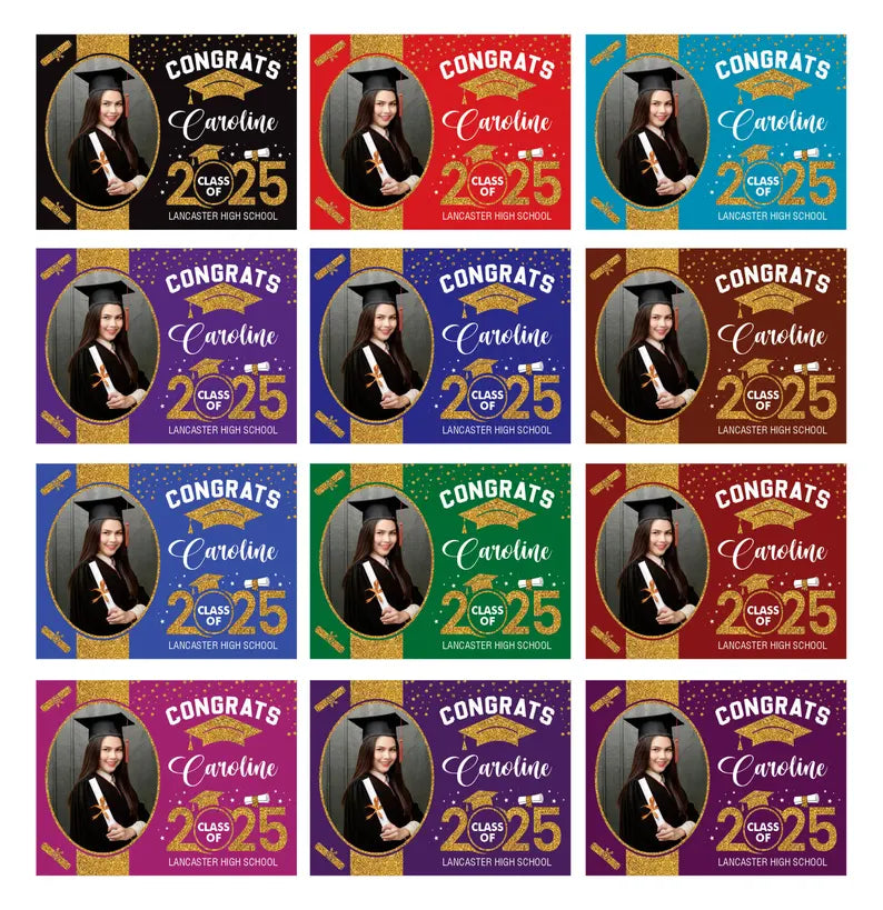 Personalized Graduation Yard Sign 2025 with Photo