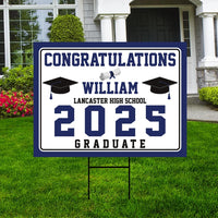 Custom Graduation Yard Sign 2025