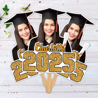 Custom Graduation Head Face Cutouts