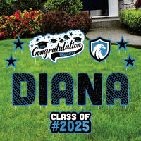 Personalized Graduation Yard Sign Letters