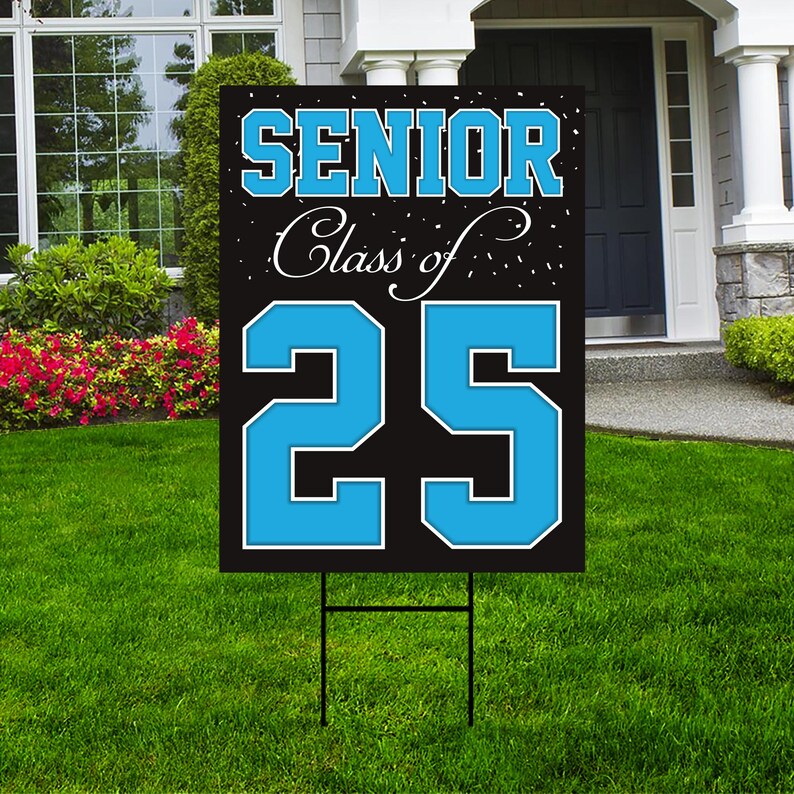 Senior Graduation 2025 Yard Sign