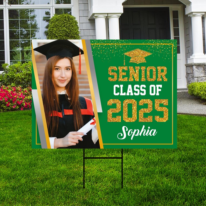 Personalized Graduation 2025 Yard Sign