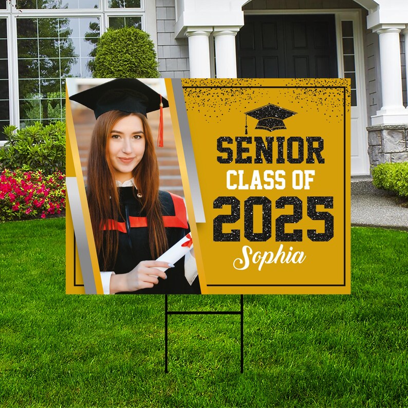 Personalized Graduation 2025 Yard Sign