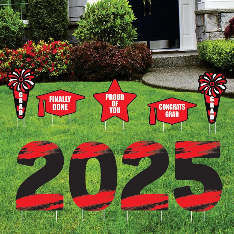 Graduation 2025 Yard Sign Letters