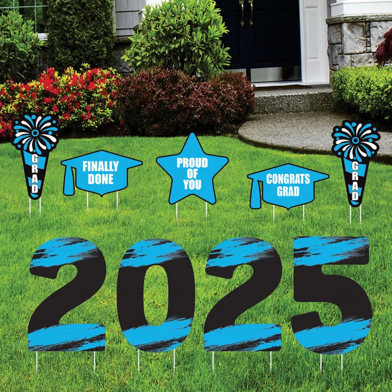 Graduation 2025 Yard Sign Letters