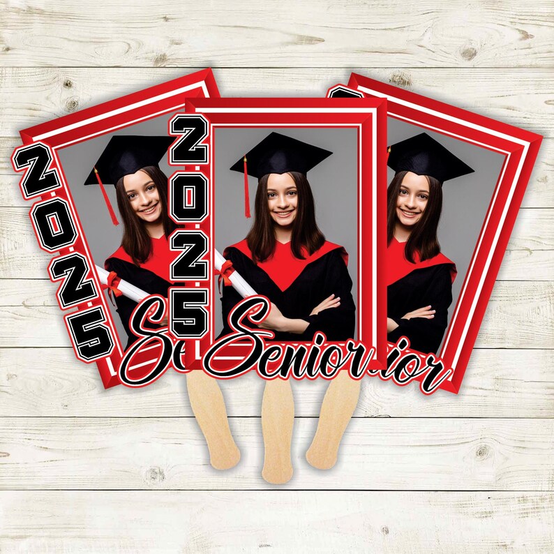 Custom Graduation 2025 Head Face Cutouts