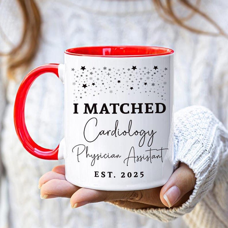 Personalized I Matched Coffee Mug - Custom You Matched Any Text School Graduation Mug, Medical Student Cup, Customizable Match Day 2025 Gift