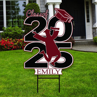 Personalized Graduation 2025 Yard Sign