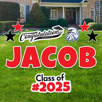 Personalized Graduation Yard Sign Letters