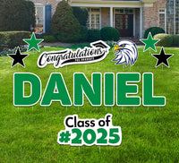 Personalized Graduation Yard Sign Letters