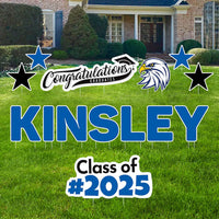 Personalized Graduation Yard Sign Letters