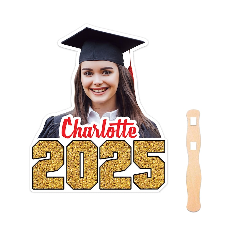 Custom Graduation Head Face Cutouts