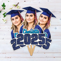 Custom Graduation Head Face Cutouts