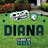 Personalized Graduation Yard Sign Letters