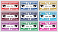 Graduation 2025 Personalized Banner Sign