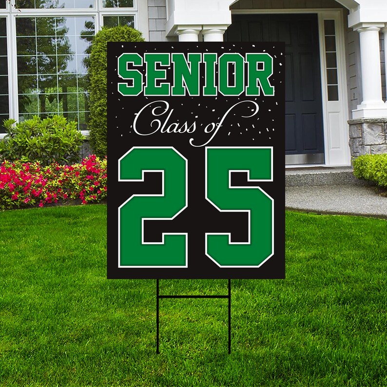 Senior Graduation 2025 Yard Sign