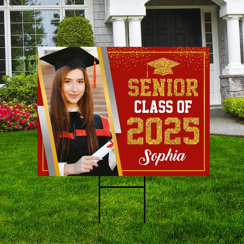 Personalized Graduation 2025 Yard Sign