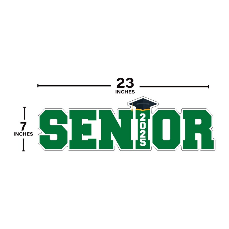 Personalized Senior Graduation 2025 Coroplast Sign