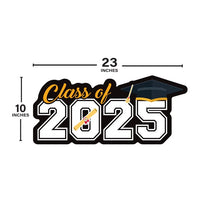 Personalized Graduate 2025 Coroplast Sign