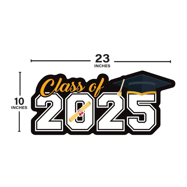 Personalized Class of 2025 Coroplast Sign