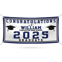 Graduation 2025 Personalized Banner Sign