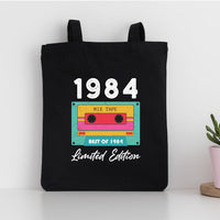 Limited Edition 1984 Birthday Tote Bag, Born In 1984 Tote Bag