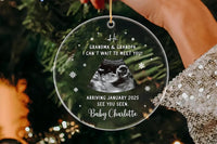 Personalized Ultrasound Ornament, Custom Ultrasound Photo Acrylic Ornament