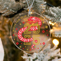 New Year 2025 Year Of The Snake Ornament, Snake Year Acrylic Ornament