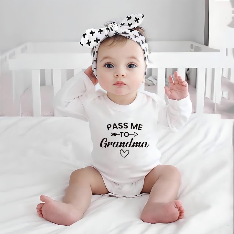 Pass Me to Grandma Baby Bodysuit