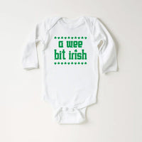 St Patrick's Day Baby Shirt, Festive Irish Clothing