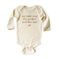 My Aunt Says I'm Perfect Like Her - Baby Sweatshirt