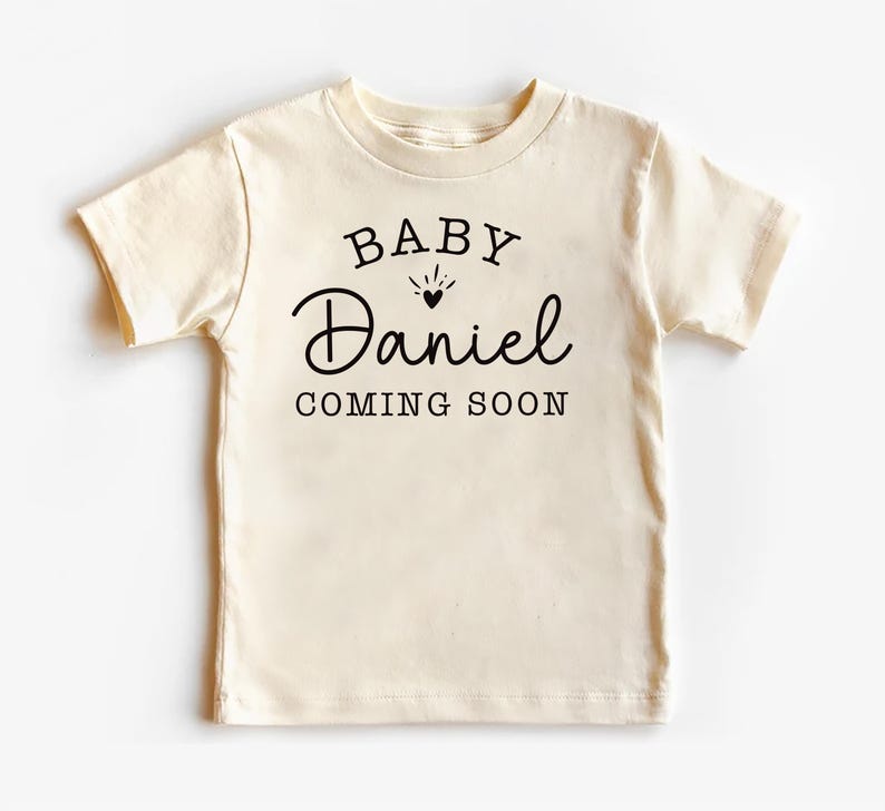 Personalized Announcement Baby Shirt