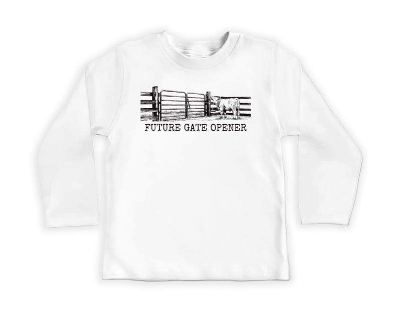 Future Gate Opener Baby Shirt, Cute Country Baby Outfit