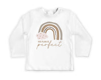 His Plan Is Perfect Baby Sweatshirt, Rainbow Christian Baby Outfit