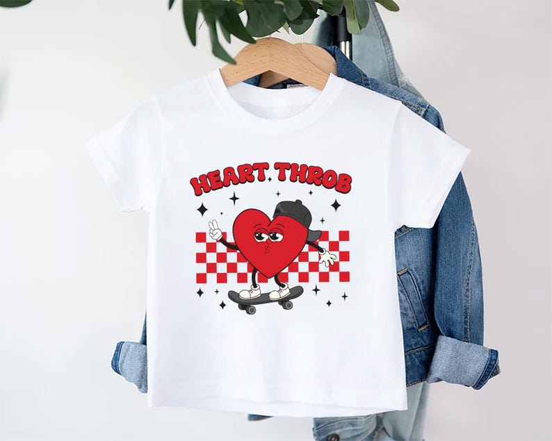 Heart Throb Baby Sweatshirt, Boys Valentine's Outfit - Adorable Kids Gift